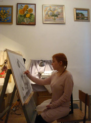 Учитель рисования Елена Павловна Новикова