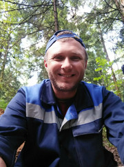 Промышленный альпинист, бетонщик Александр Лобзев