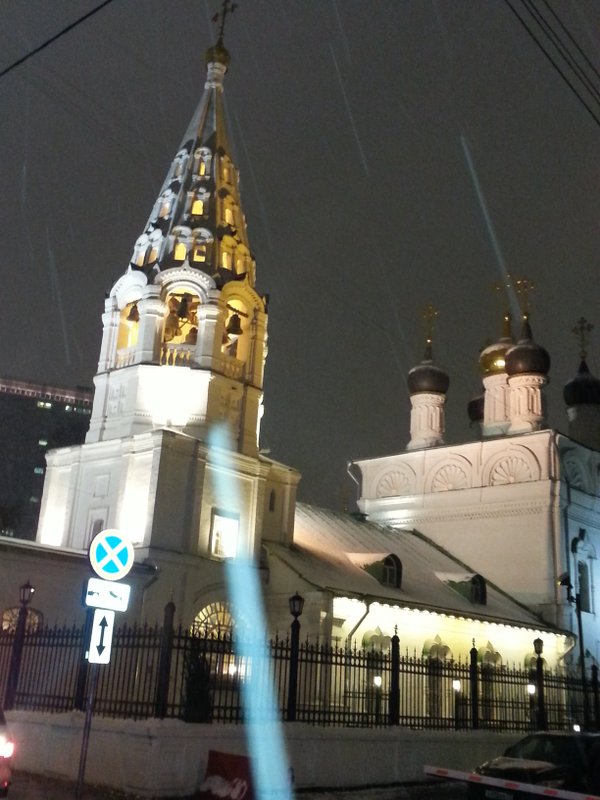 фотография Храма Спаса Преображения Господня на Песках