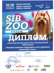 Грумер, зооняня Регина Александровна Риб