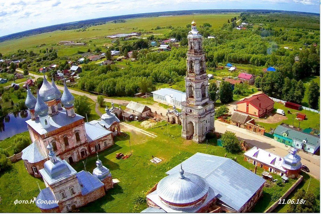 Церковь Иверской иконы Богоматери, православный храм, Россия, Ивановская область