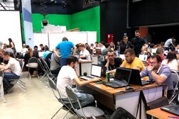 Промышленный коворкинг-центр Гараж, с рейтингом 4.2 - находится по адресу Ростов-на-Дону, площадь Гагарина, 1 к7 