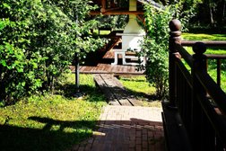 Загородный экоотель Лепота, с рейтингом 4.3 - находится по адресу Московская область, д. Тарусово, деревня Вотря, 69/1 