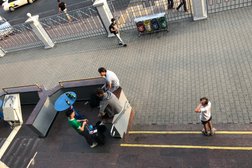 Железнодорожный вокзал Краснодар-1, с рейтингом 4.4 - находится по адресу Краснодар, Привокзальная площадь, 1 