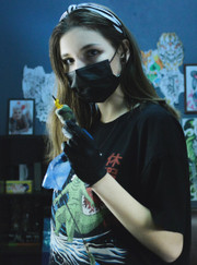 Тату-мастер, художник Алина Игламова